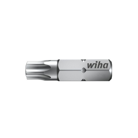 Бита T20IPR х25мм TORX PLUS (с отверстием, 5 вершин) Wiha 7016IPR 26348
