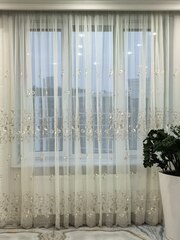 Комплект штор BlessLight Портьеры Канвас 270х100 1 шт. Брусничный