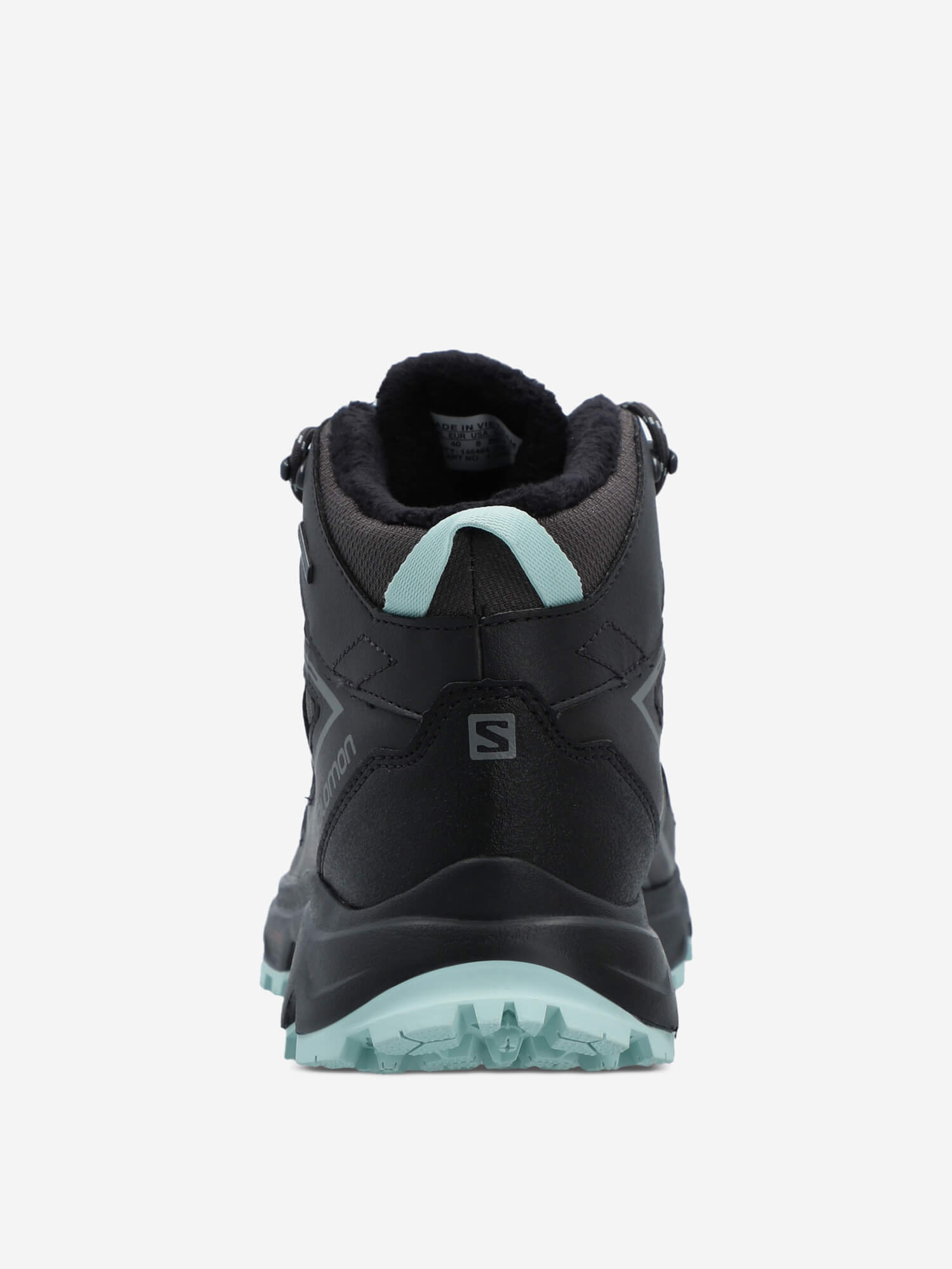 Женские утепленные ботинки Salomon Cruzano 3 Mid GTX черные (Распродажа) - 3