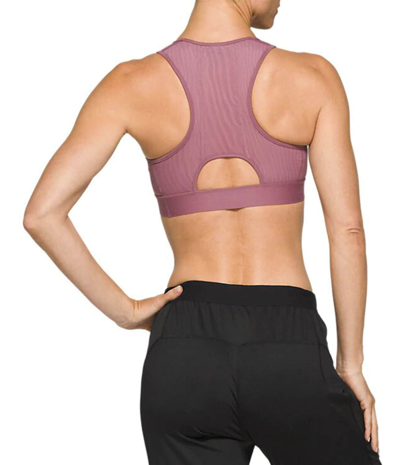 Asics Bra топ для бега женский розовый - 2