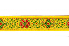 Тесьма жаккард, с1852, рис.8998, ш. 2,2 см
