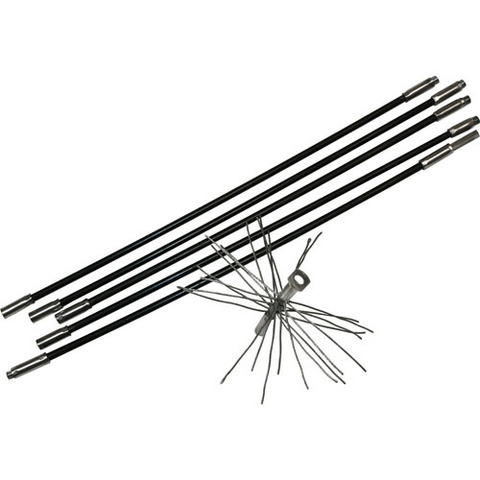 Комплект металлический щетка +держатель D200 - 9