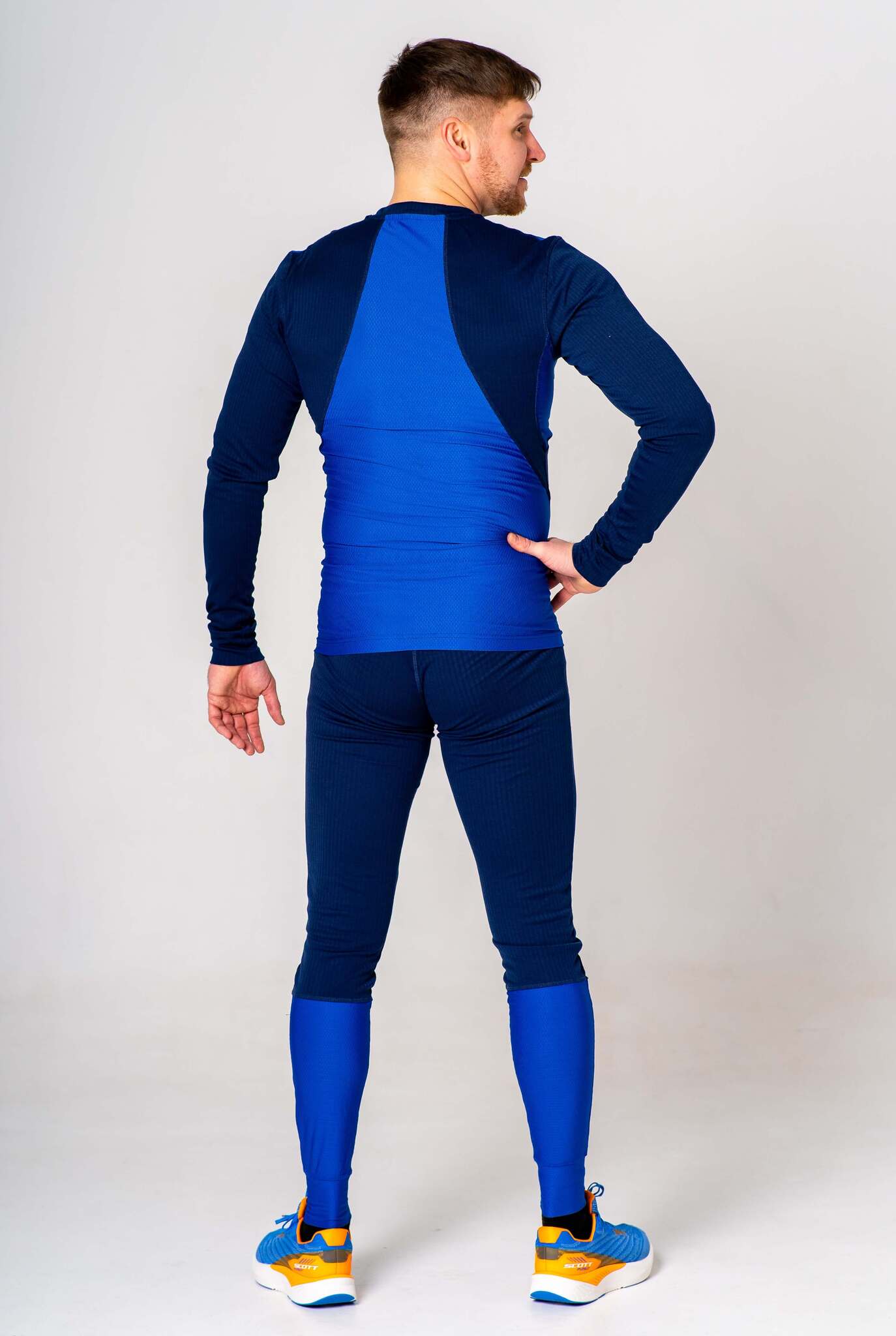 Термобелье рубашка Noname Arctos 22 navy-blue унисекс - 4