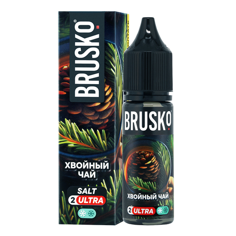 Жидкость BRUSKO Salt (Chubby) 2% ULTRA 35 ml - Хвойный чай