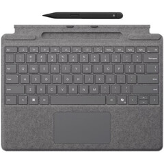Набор перо и клавиатура Microsoft Surface Pro Keyboard с пером Slim Pen 2, Platinum RUS