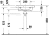 Duravit DuraStyle 2337550030 Раковина мебельная компакт