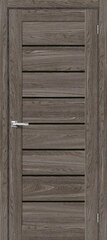 Дверь Браво-22 / Цвет Ash Wood / Стекло Black Star / Двери Браво