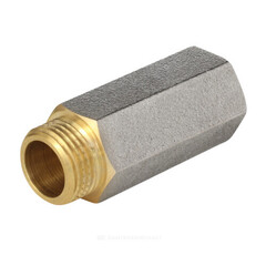 Удлинитель латунь никель Ду 15 (1/2") L=60мм ВР/НР Aquasfera 9038-06