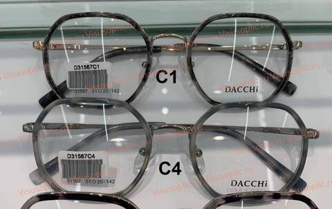 Dacchi D31567 оправа металлическая женская
