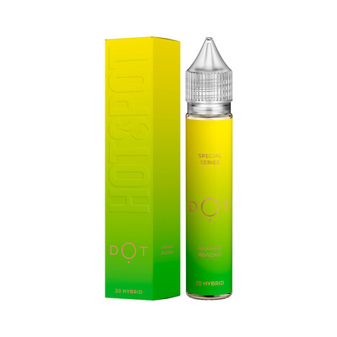 Жидкость HOTSPOT DOT Salt 2% Hybrid 30 ml - Ананас Яблоко
