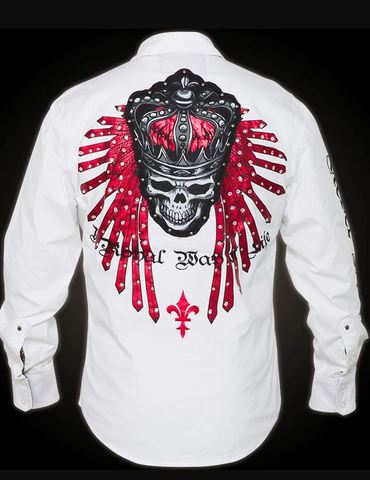 Rebel Spirit | Рубашка мужская LSW141676 спина