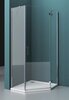 BelBagno Kraft KRAFT-P-1-80-C-CR-R Душевой уголок пятиугольный, цвет: хром