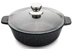 Жаровня АЛА 260 со стеклянной крышкой