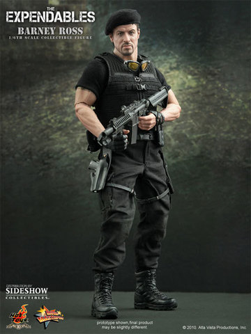 Фигурка Сильвестр Сталлоне из фильма Неудержимые Hot Toys