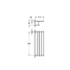 GROHE Essentials Cube 40512001 Полотенцедержатель с полкой