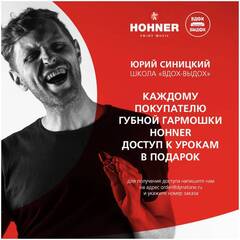 Губная гармоника диатоническая HOHNER Meisterklasse 580/20 C