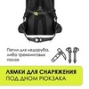 Картинка рюкзак туристический Nevo Rhino 9032(60)-NW Black - 6