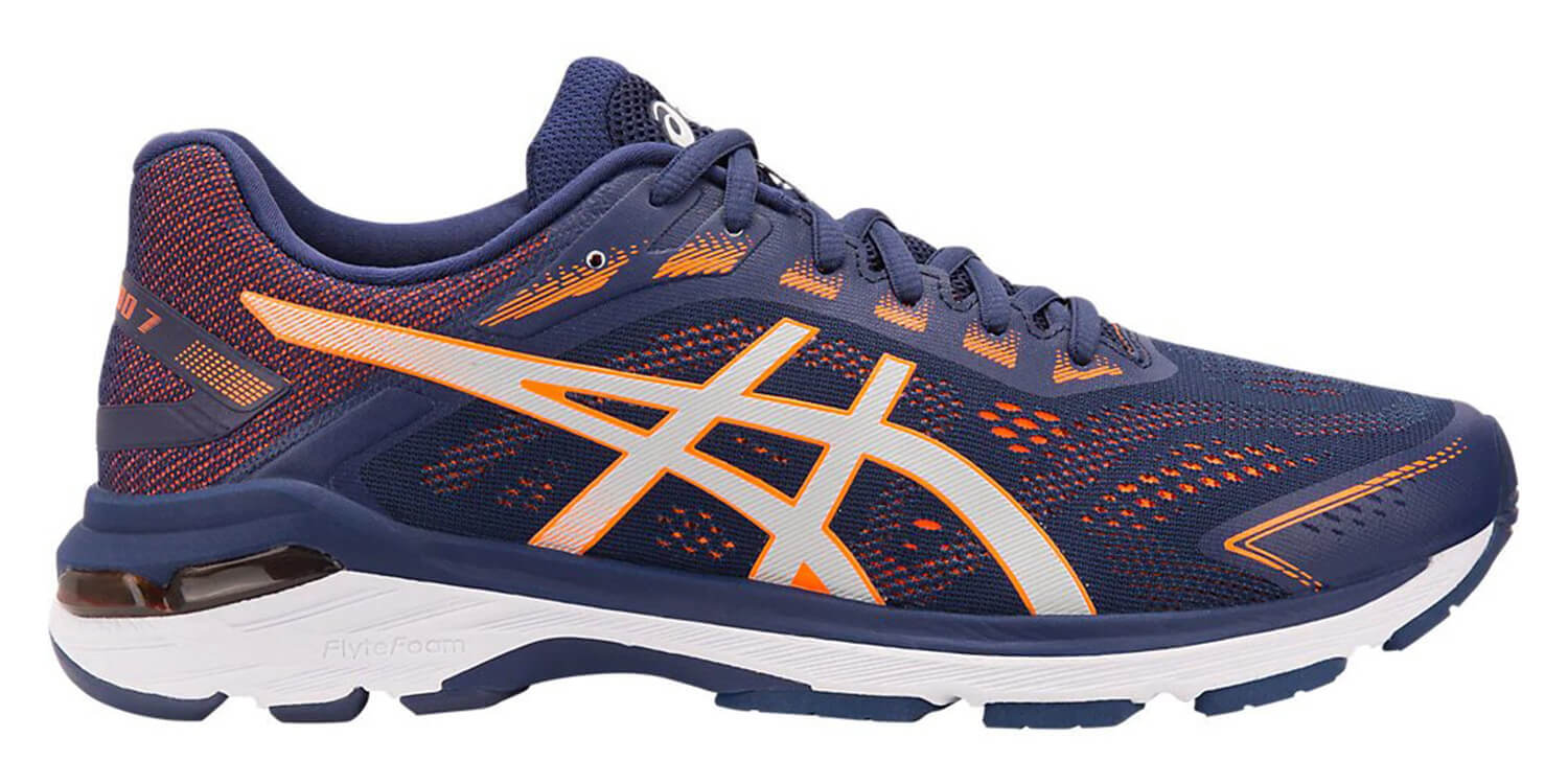 Asics Gt 2000 7 Wide 2E кроссовки беговые мужские синие