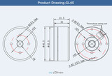 T-Motor СubeMars GL40 KV210