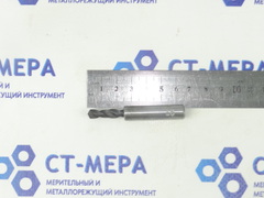 Сверло твердосплавное по металлу 6.3мм (6.3х25х65) Хвостовик 10мм ВК8