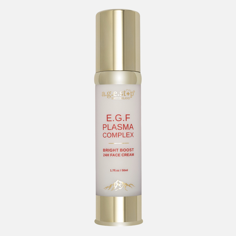 AGESTOP SWITZERLAND E.G.F. PLASMA COMPLEX 24H BRIGHT BOOST FACE CREAM Биоплацентарный крем для лица, 50 мл