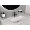 Boheme 10727-SGM Диспенсер настенный Qubic Shine Gun Metal