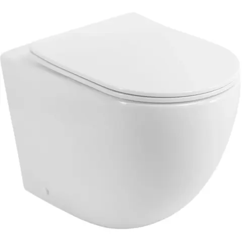 BelBagno BB2141CB-TOR/SC Унитаз приставной безободковый с сиденьем дюропласт soft close