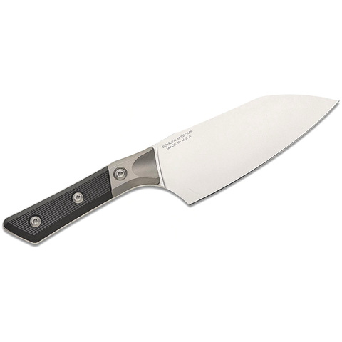 Кухонный нож Microtech Santoku, сталь M390MK, 3200B-10BK