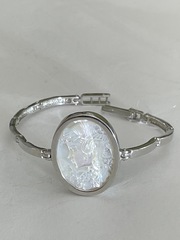 Камея О (браслет из серебра)
