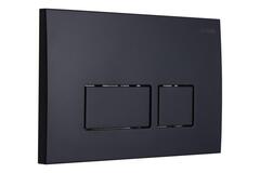 Logan Space 297680 Кнопка смыва двойная, Black Mattе фото
