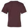 Asics Big Logo Tee футболка для бега женская бордовая - 2