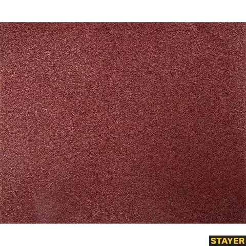 STAYER Р60, 230 х 280 мм, 5 шт, водостойкий, шлифовальный лист на бумажной основе (3543-060)