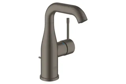 GROHE Essence 24173AL1 Смеситель для раковины с донным клапаном, M-Size, темный графит матовый