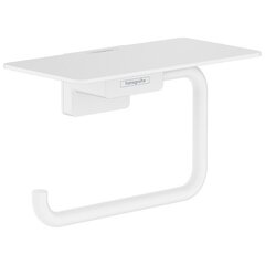 Hansgrohe AddStoris 41772700 Держатель туалетной бумаги с полкой фото