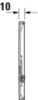 Duravit WD5007023000 Клавиша смыва для писсуара