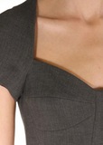 Платье из нейлона и вискозы DIANE VON FURSTENBERG