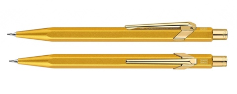 Карандаш механический Caran d’Ache 849 Goldbar, 0,7 mm  (844.999)