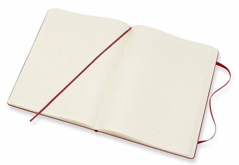 Блокнот Moleskine Classic XLarge, цвет красный, в линейку