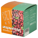 Мармелад Брусника с ягелем CEZONI 120 г