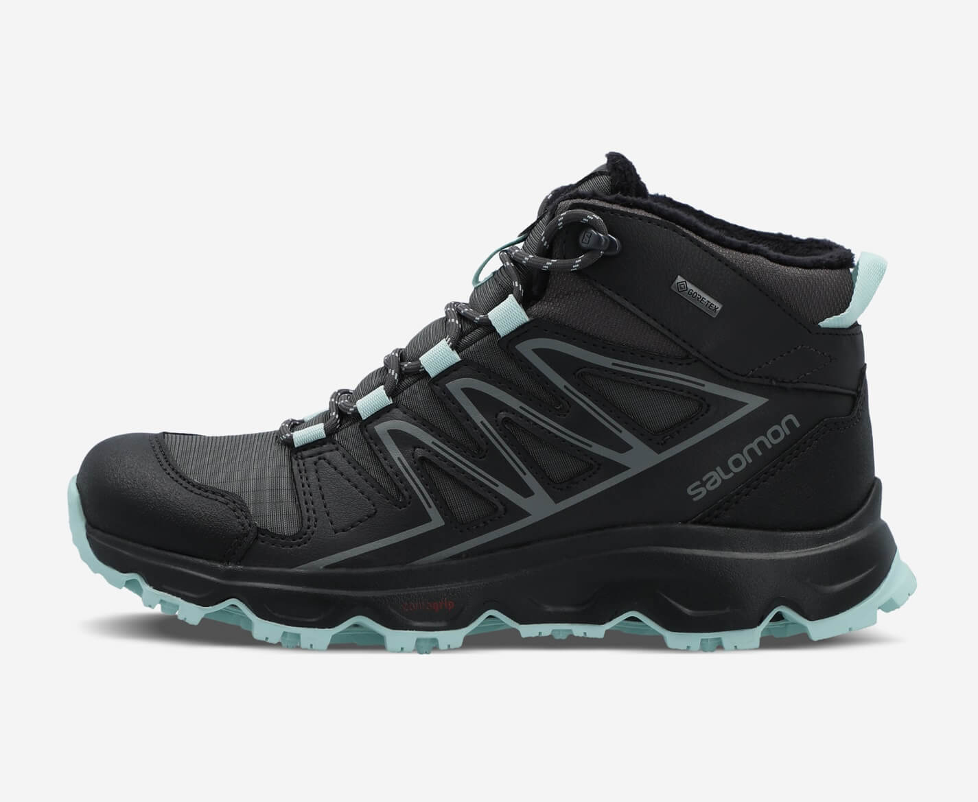 Женские утепленные ботинки Salomon Cruzano 3 Mid GTX черные (Распродажа) - 5