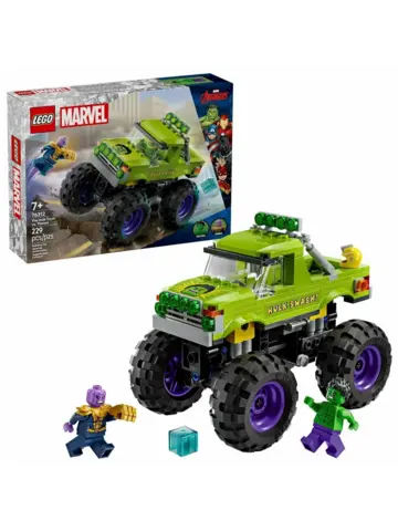Конструктор Marvel Super Heroes 76312 Халк на внедорожнике