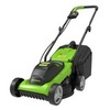 Газонокосилка аккумуляторная Greenworks Арт. 2509607, G24LM33K2, 24V, 33 см, c АКБ 2Ач и ЗУ — фото 2