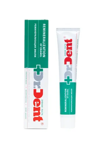 Modum DR.DENT Паста зубная Remineralization of enamel без фтора 100г (A123-214)