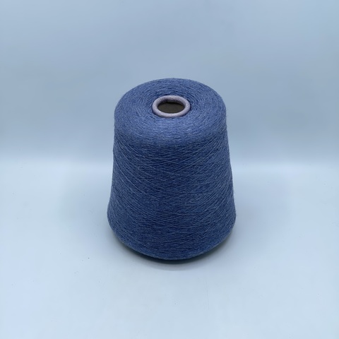 Zegna Baruffa, Cashwool, 2/30 1500м, 100%меринос, Деним,меланж(696/19/420), 41966