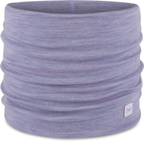 Картинка шарф-труба Buff Wool heavyweight Solid Iris - 1