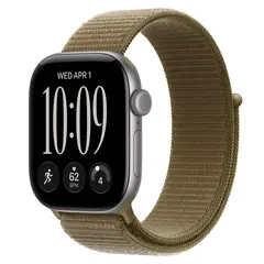 Умные часы Apple Watch Series 12 GPS, 42mm, Space Gray Aluminum Case with Olive Sport Loop