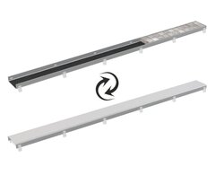 Alcaplast DOUBLE-850M Двусторонная рештка DOUBLE (цельная решетка или для вкладки плитки) фото