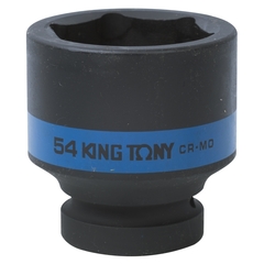 KING TONY (853554M) Головка торцевая ударная шестигранная 1", 54 мм