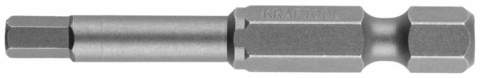 KRAFTOOL X-Drive Hex 4, 50 мм, 2 шт, торсионные биты (26127-4-50-2)