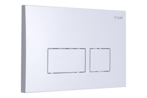 Logan Space 297681 Кнопка смыва двойная, White